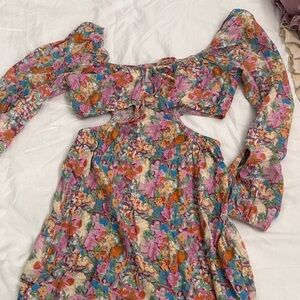 Wild Fable Floral Mini Dress - Multicolor